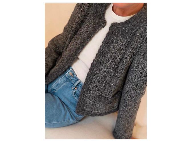 Chaquetas Chanel La Petite Veste Noire Gris - vista 6