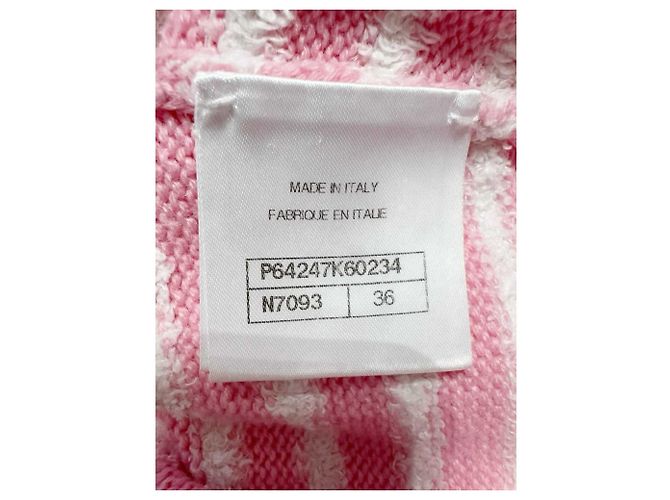 Chanel Strickjacke aus Kaschmir Mehrfarben - Ansicht 5