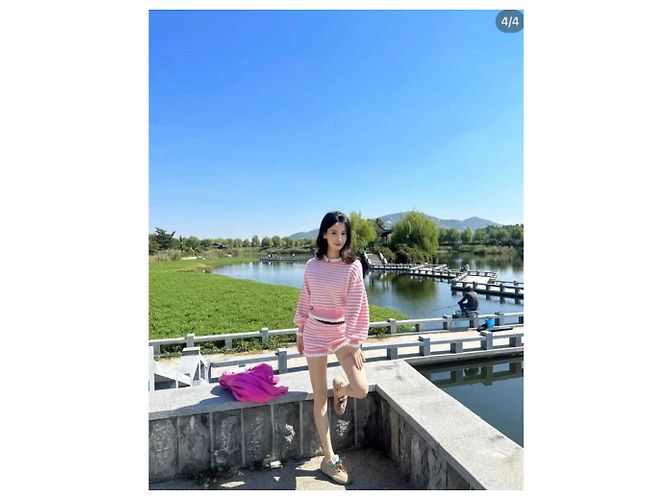 Chanel Strickjacke aus Kaschmir Mehrfarben - Ansicht 7