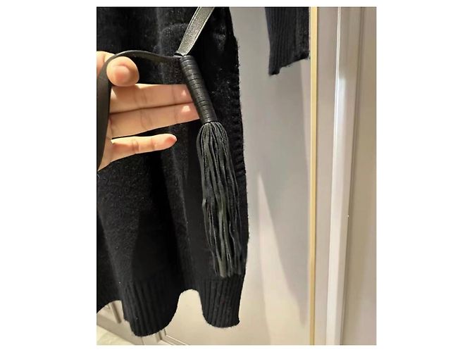 Vestido Hermès de cachebra negro 36 FR - vista 5