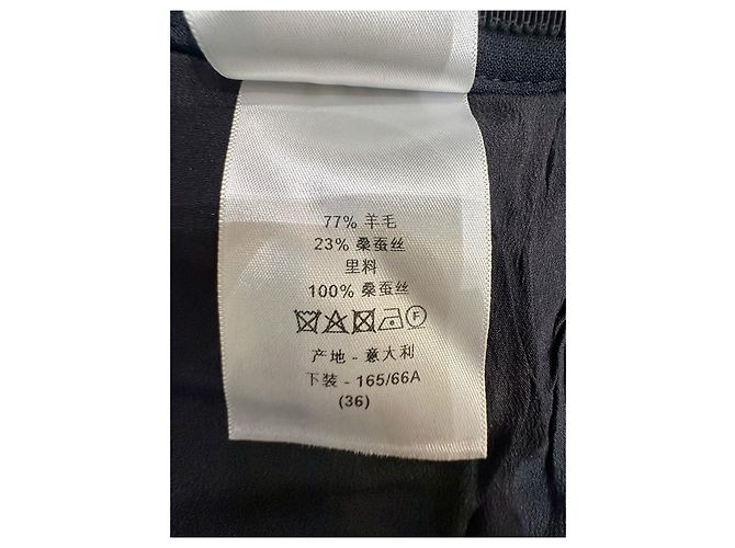 Autre Marque Saia curta Dior com bainha irregular Multicor - vista 9