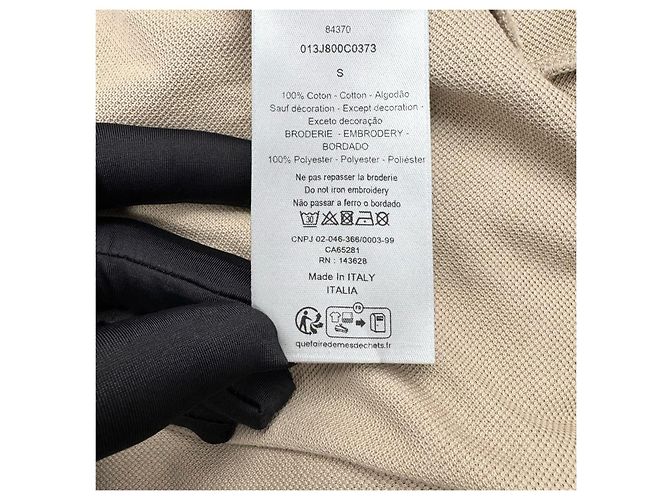 Autre Marque Polo a maniche corte Dior SS24 in cotone kaki Multicolore - vista 4