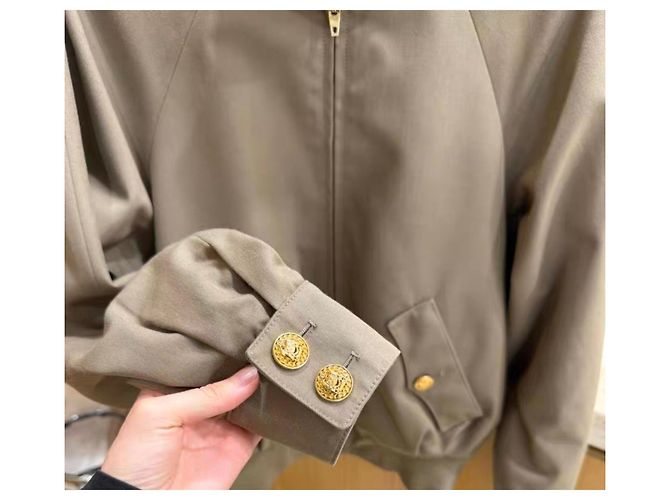 Céline Wool Jacket Khaki - view 3
