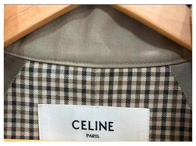 Céline Wool Jacket Khaki - view 4