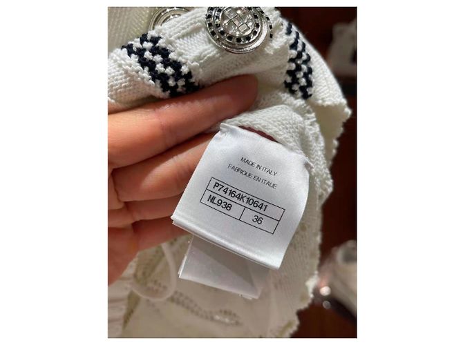 Chanel Prendas de punto de algodón Mujer Talla 36 Multicolor - vista 3