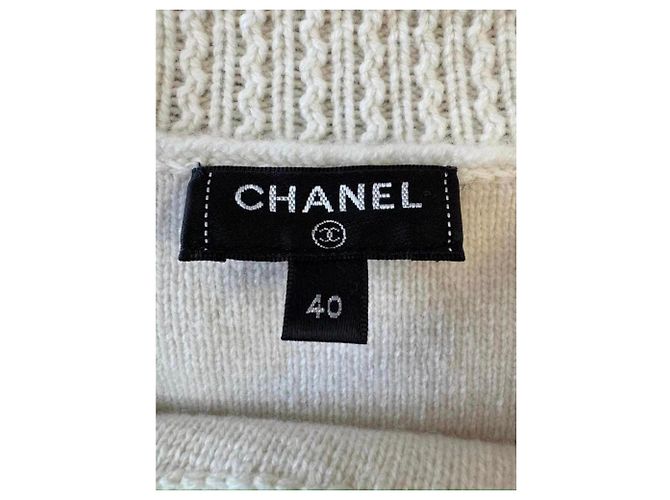 Chanel Kaschmir Strickwaren Damen Größe 40 Mehrfarben - Ansicht 3