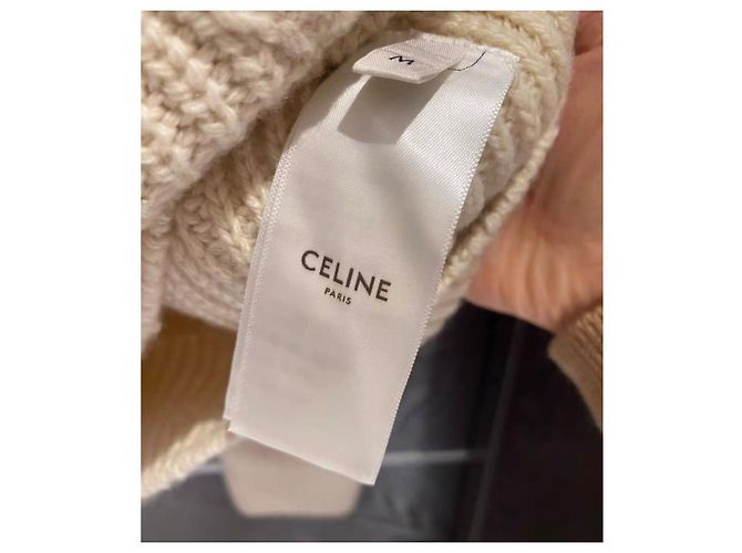 Pull en cachemire Céline beige - vue 4