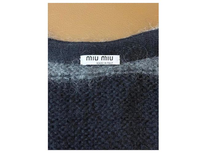 Miu Miu Strickware aus Wolle Damen Größe 38 Mehrfarben - Ansicht 3
