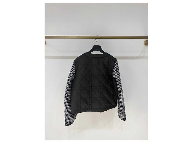 Autre Marque Dior Woll Bikerjacke Größe 40 Mehrfarben - Ansicht 3