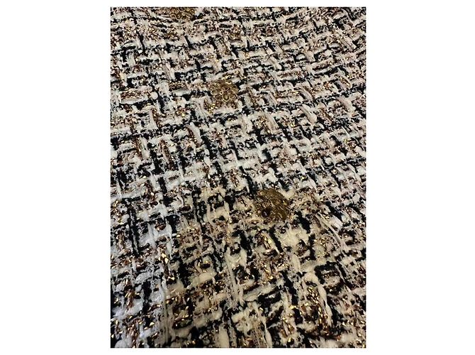 Chanel Tweed Kleid Mehrfarben - Ansicht 2