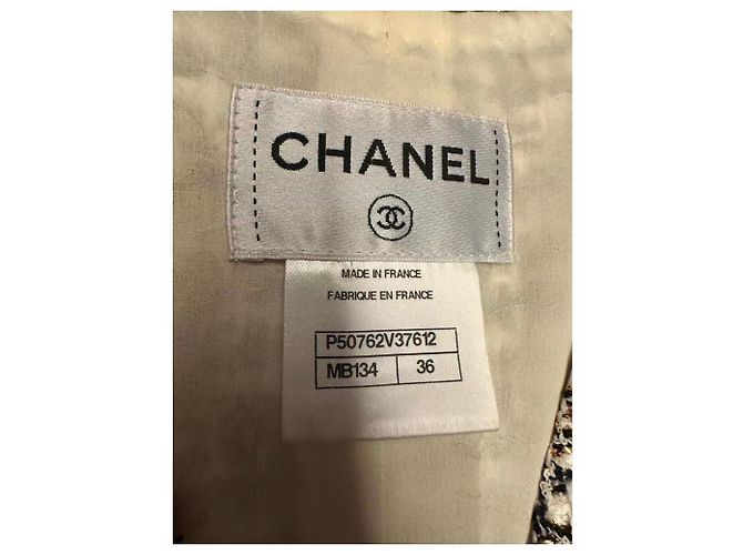 Chanel Tweed Kleid Mehrfarben - Ansicht 3