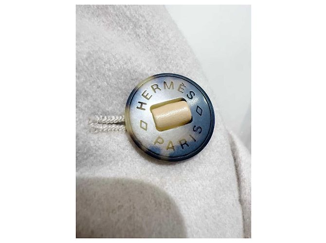 Abrigo Hermès de cashmere mujer talla 34 Multicolor - vista 4