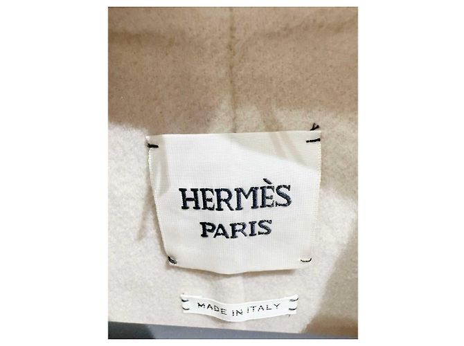 Abrigo Hermès de cashmere mujer talla 34 Multicolor - vista 5