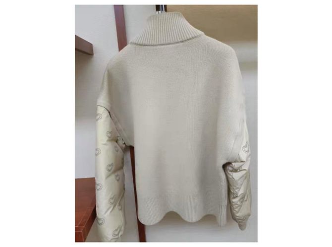 Hermès Wollmantel Beige Größe 34 - Ansicht 2
