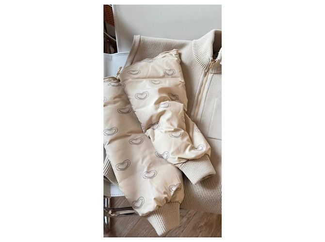 Hermès Wollmantel Beige Größe 34 - Ansicht 5