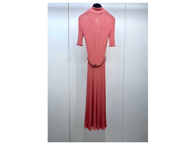 Chanel Kleid aus Viskose Mehrfarbig Größe 36 Mehrfarben - Ansicht 2