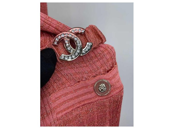 Chanel Kleid aus Viskose Mehrfarbig Größe 36 Mehrfarben - Ansicht 4