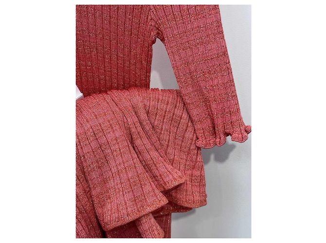 Chanel Kleid aus Viskose Mehrfarbig Größe 36 Mehrfarben - Ansicht 5