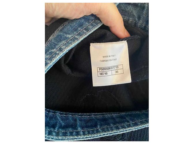Chanel Rock aus Baumwolle Mehrfarbig Größe 36 Mehrfarben - Ansicht 3