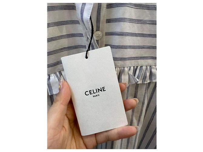 Robe en lin Céline Multicolore - vue 3