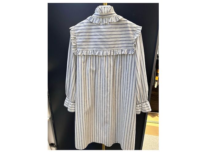 Robe en lin Céline Multicolore - vue 5
