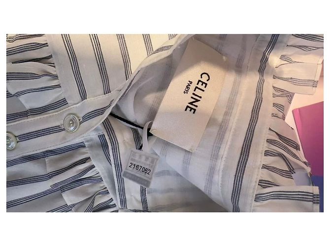 Robe en lin Céline Multicolore - vue 6