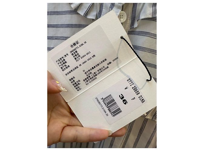Robe en lin Céline Multicolore - vue 7