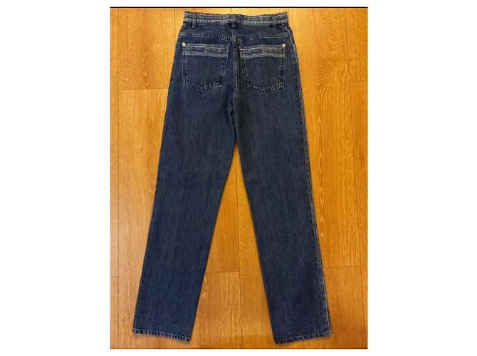 Vaqueros Chanel de algodón mujer talla 34 Multicolor - vista 2