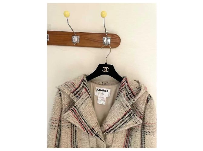 Chanel Wool Coat Multi Color Size 42 Multiple colors - view 3