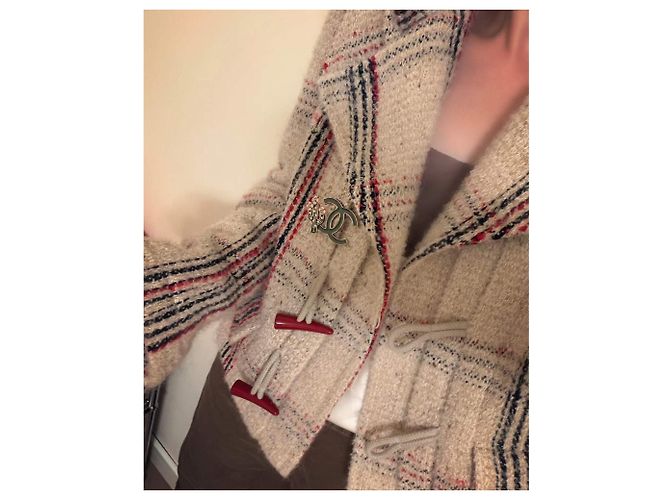 Chanel Wool Coat Multi Color Size 42 Multiple colors - view 5