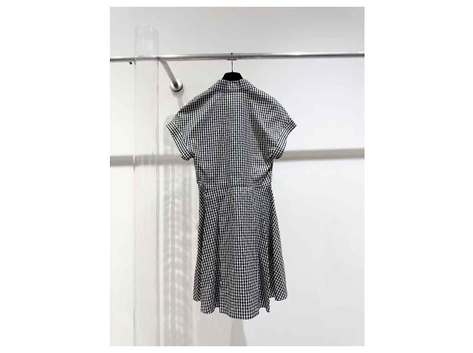 Autre Marque Dior Seidenkleid Größe 38 Mehrfarben - Ansicht 2