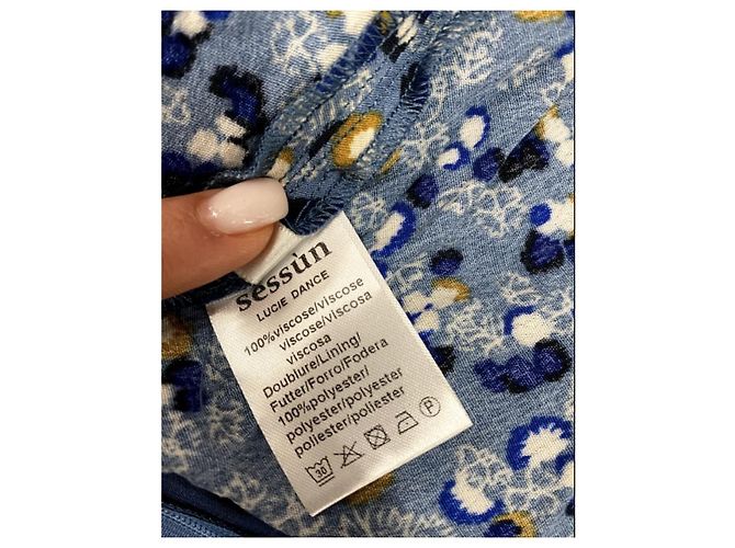Abito Sessun blu - vista 3