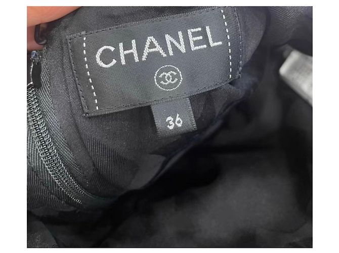 Falda Chanel de Tweed Talla 36 Multicolor - vista 3