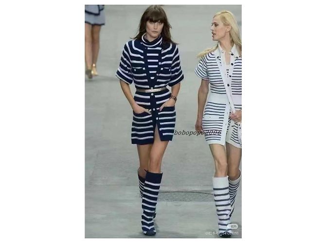Malha de cashmere Chanel Multicor - vista 9