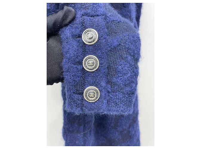 Chanel Mantel aus Kaschmir Mehrfarben - Ansicht 4