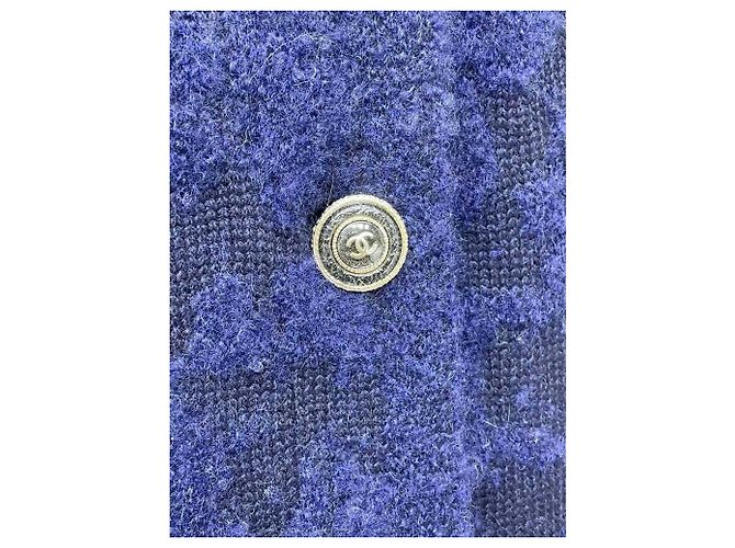 Chanel Mantel aus Kaschmir Mehrfarben - Ansicht 6