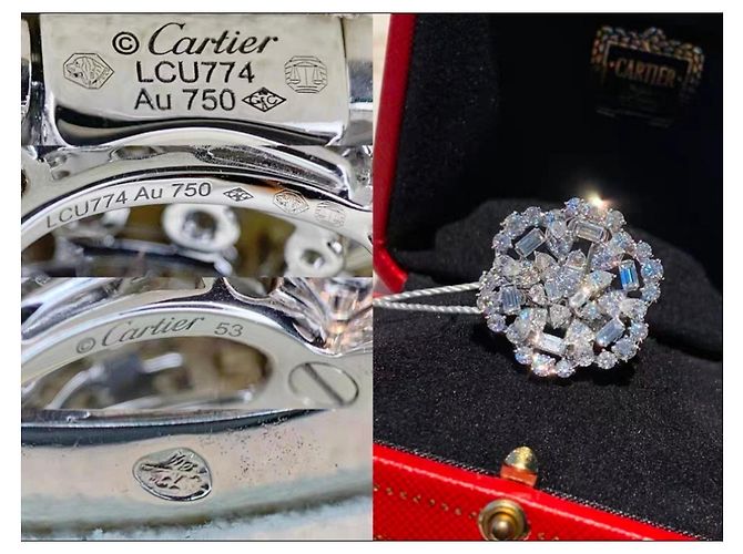 Anello Cartier Taglia 53 Multicolore - vista 6