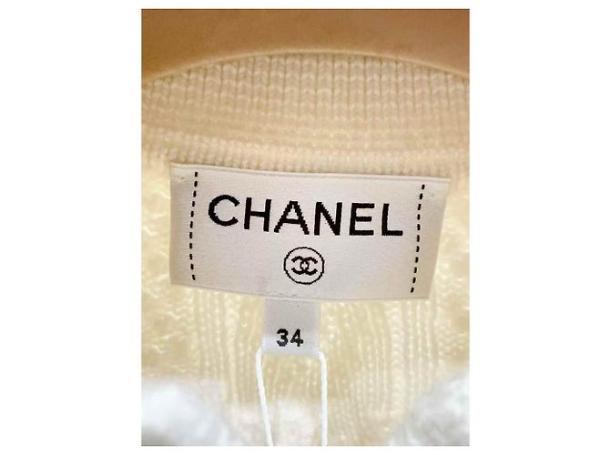 Chanel Malha de Cashmere Multicor - vista 3