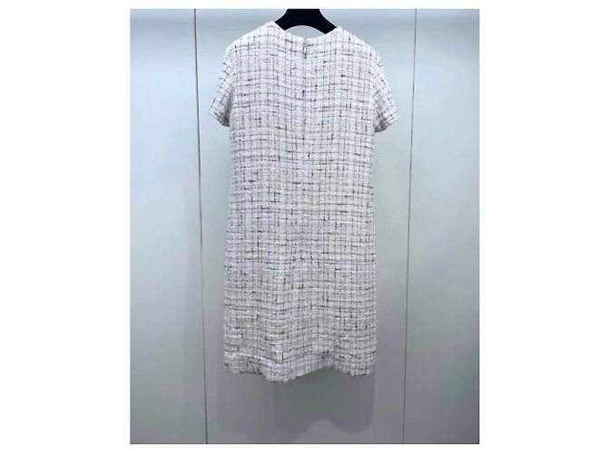 Chanel Kleid aus Viskose Mehrfarbig Größe 38 Mehrfarben - Ansicht 2