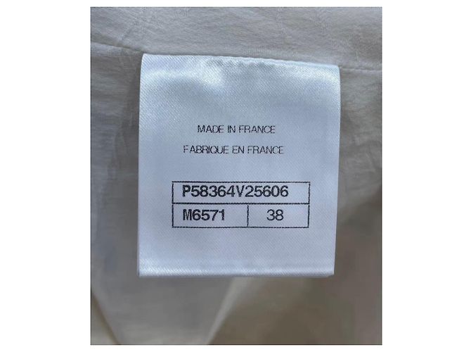 Chanel Kleid aus Viskose Mehrfarbig Größe 38 Mehrfarben - Ansicht 4