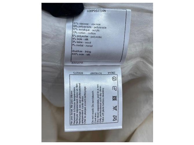 Chanel Kleid aus Viskose Mehrfarbig Größe 38 Mehrfarben - Ansicht 5