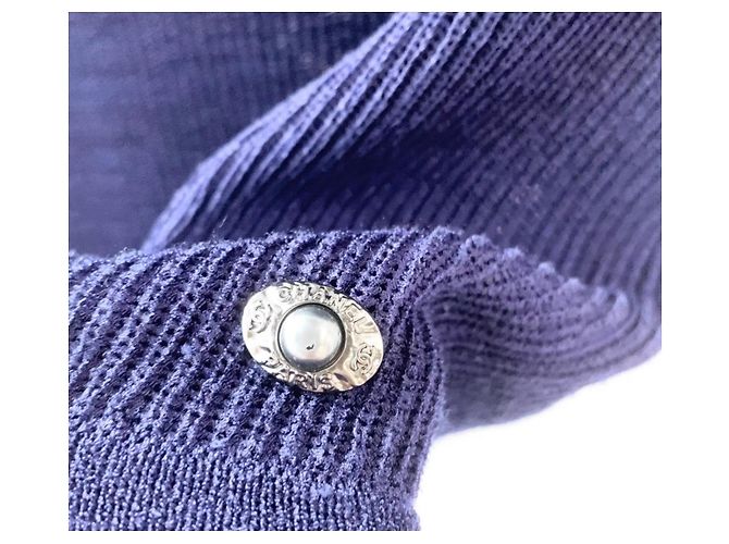 Chanel Kleid aus Viskose Mehrfarbig Größe 38 Mehrfarben - Ansicht 3