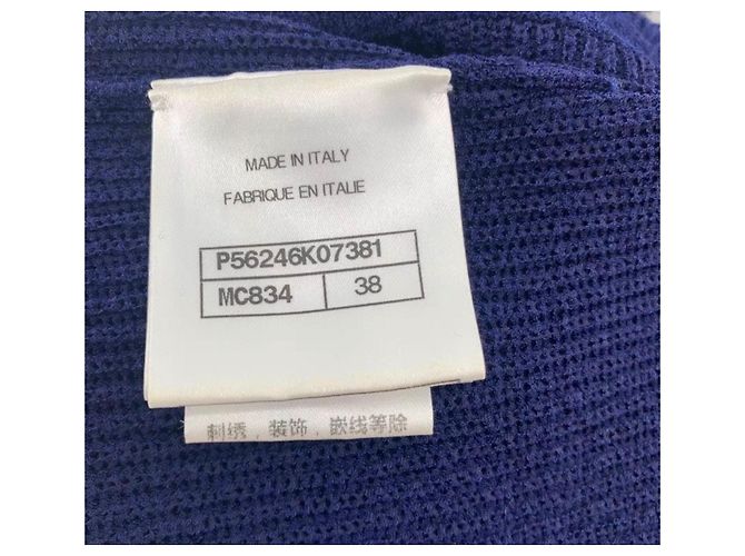 Chanel Kleid aus Viskose Mehrfarbig Größe 38 Mehrfarben - Ansicht 4