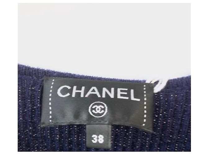 Chanel Kleid aus Viskose Mehrfarbig Größe 38 Mehrfarben - Ansicht 5