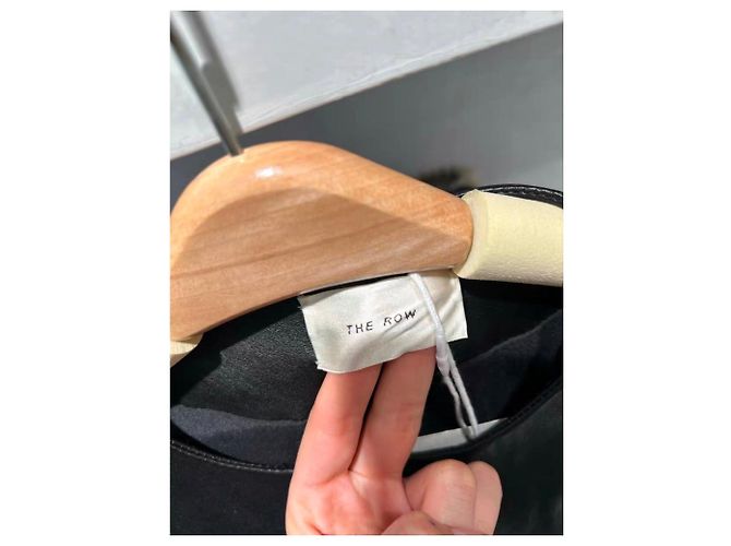 The Row Lederjacke Schwarz - Ansicht 2