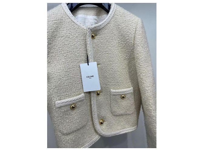 Céline Cashmere Jacke Damen Größe 38 Mehrfarben - Ansicht 4