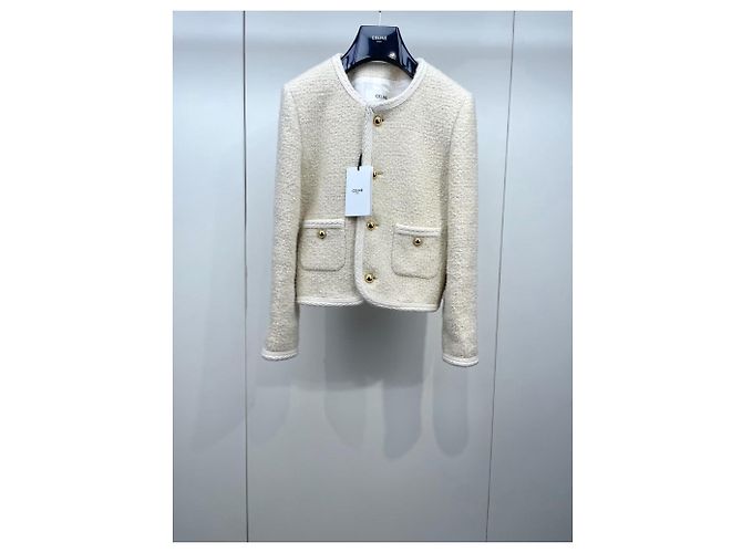 Céline Cashmere Jacke Damen Größe 38 Mehrfarben - Ansicht 5