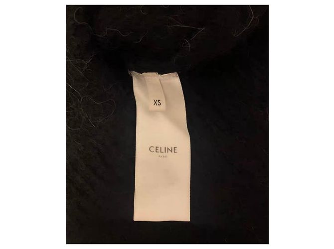 Céline Strickjacke aus Wolle Damen XS Mehrfarben - Ansicht 3