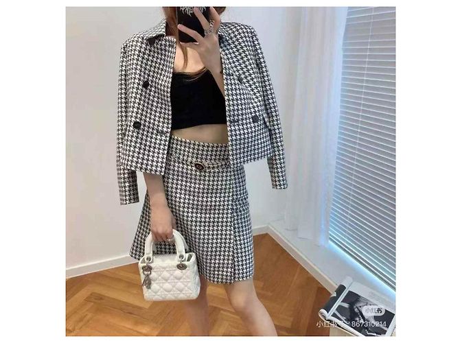 Autre Marque Dior Rock aus Baumwolle Größe 38 Mehrfarben - Ansicht 6