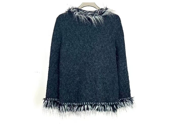 Chanel Strickmode aus Wolle Damen Größe 40 Mehrfarben - Ansicht 5